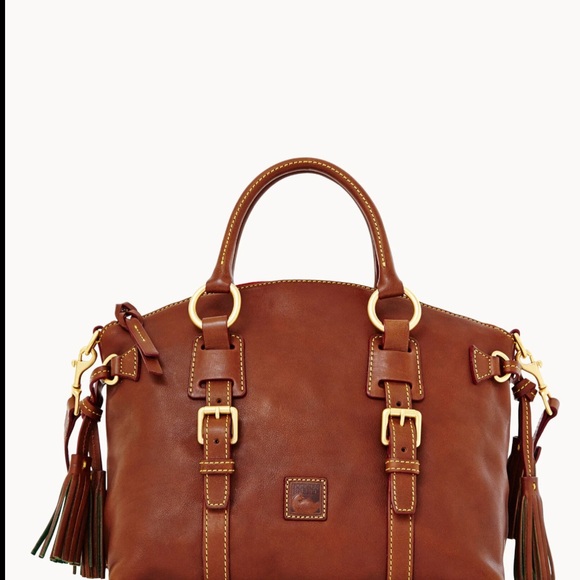 NWOT DOONEY & BOURKE FLORENTINE BRISTOL SATCHEL BAG - Picture 2 of 12